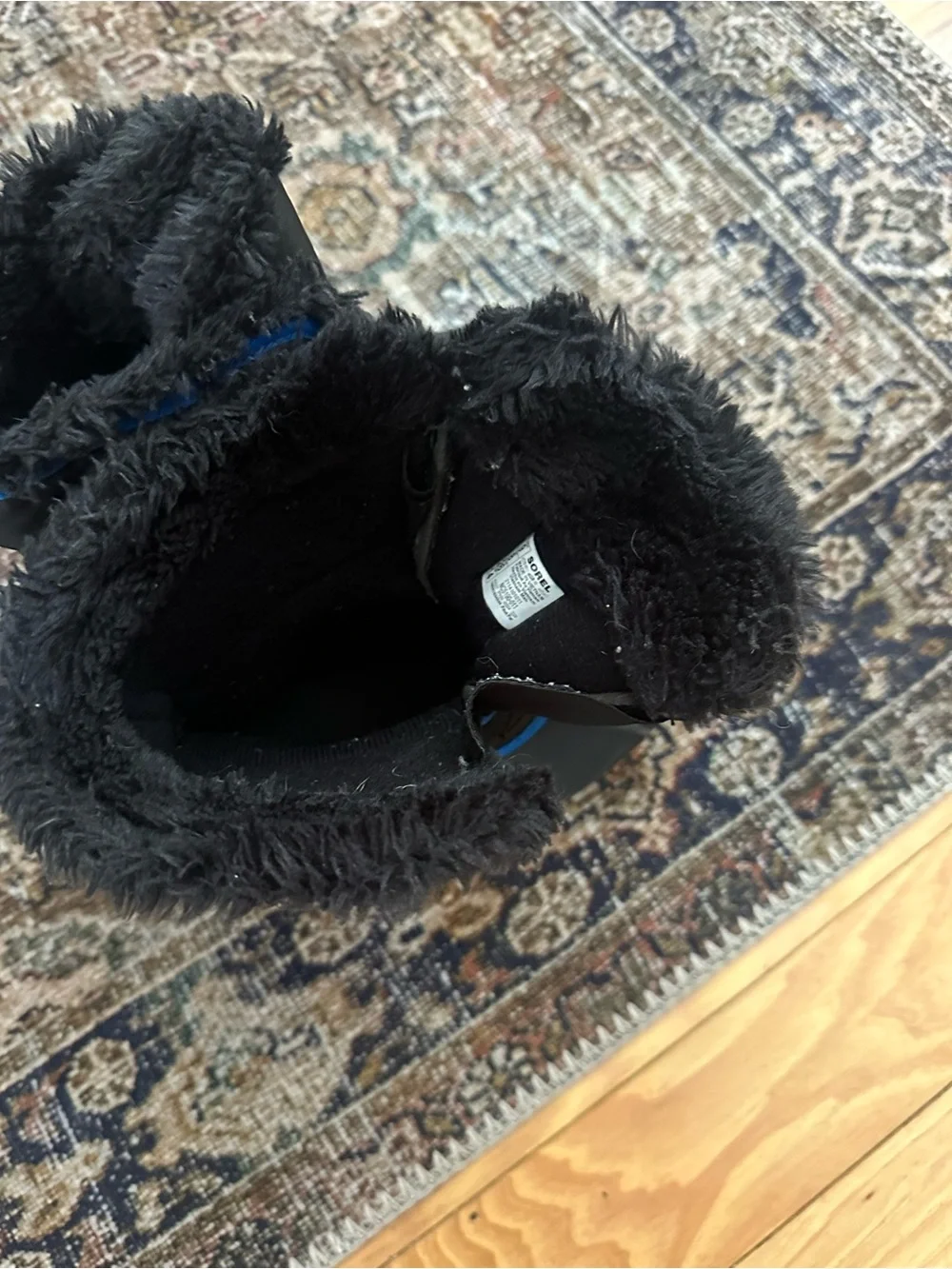 SOREL toddler boy snow boots. Toddler size 9